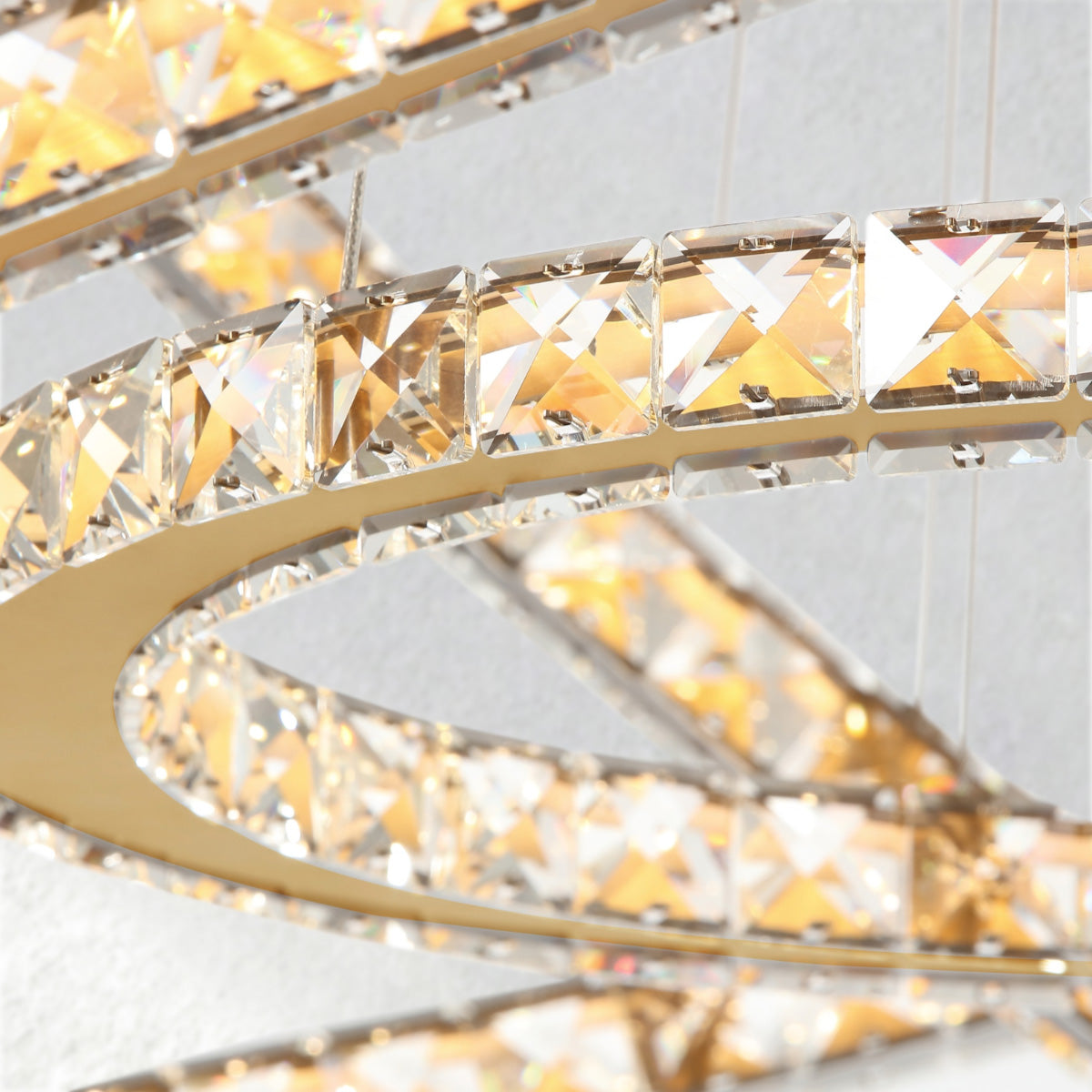 halohomeset Lumevia 2-Round Chandelier