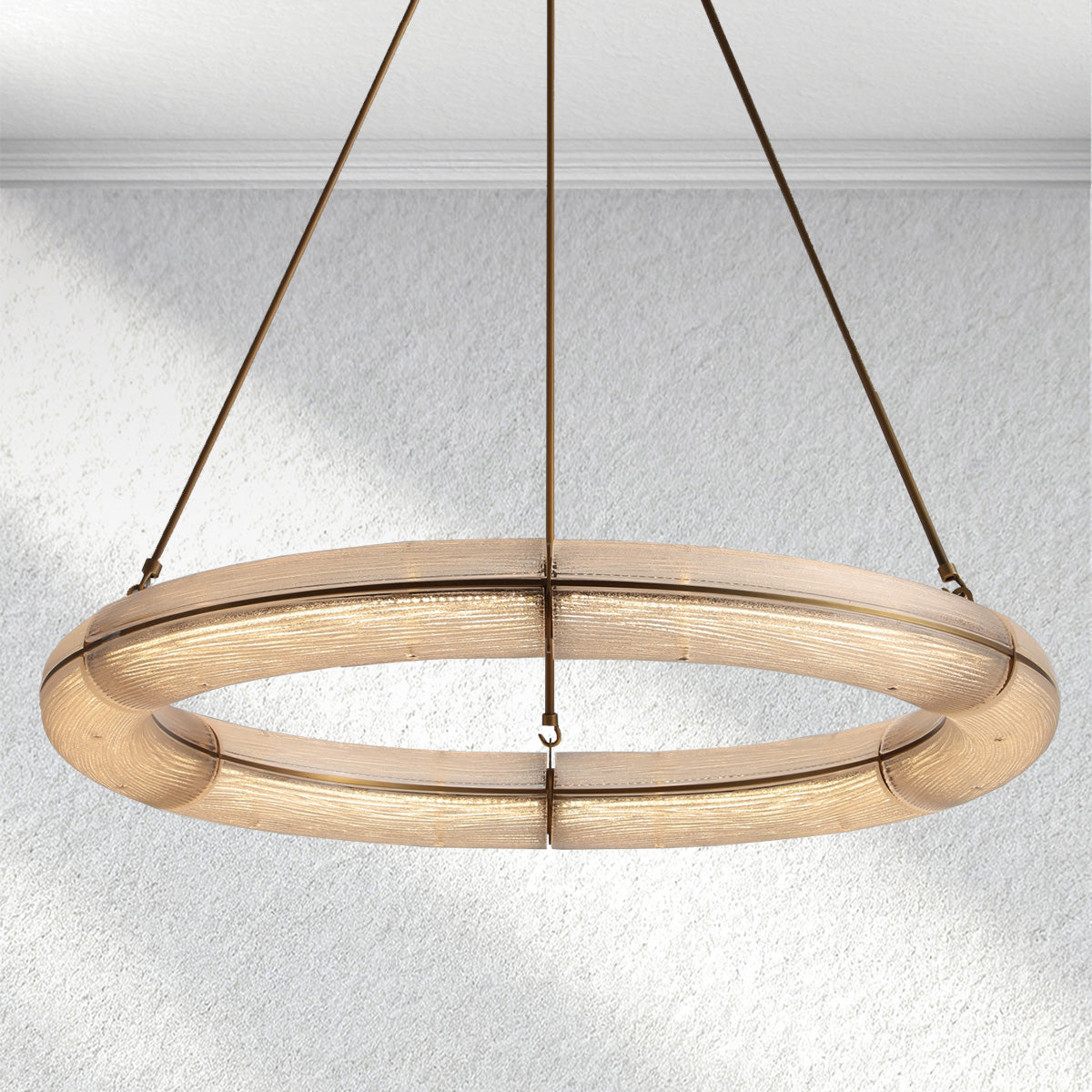 halohomeset Eclipse Round Chandelier