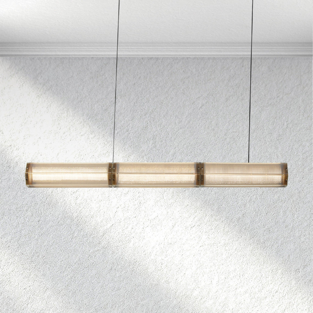 halohomeset Sunleaf Linear Chandelier