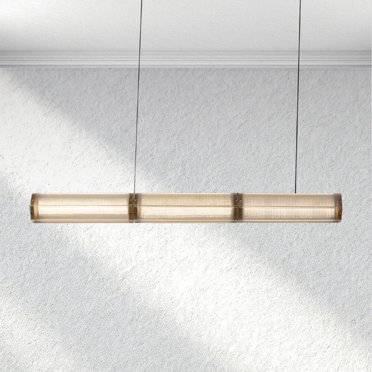 halohomeset Sunleaf Linear Chandelier
