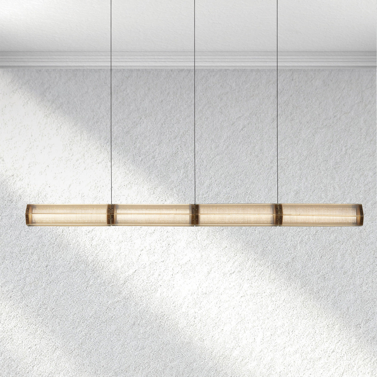 halohomeset Sunleaf Linear Chandelier