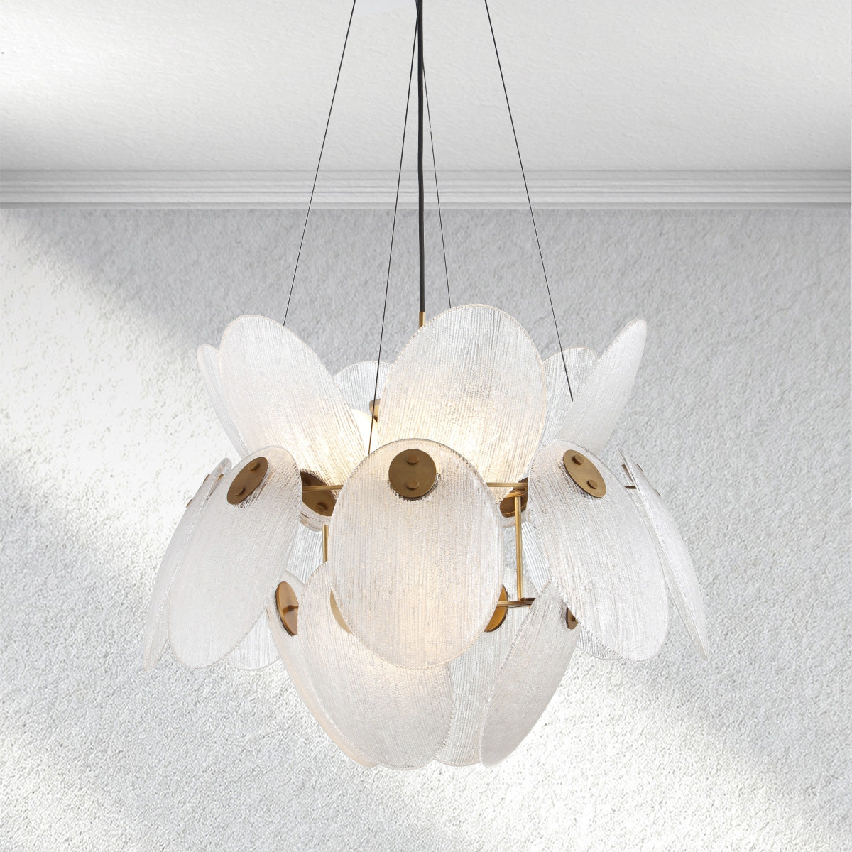 halohomeset Snow Chandelier