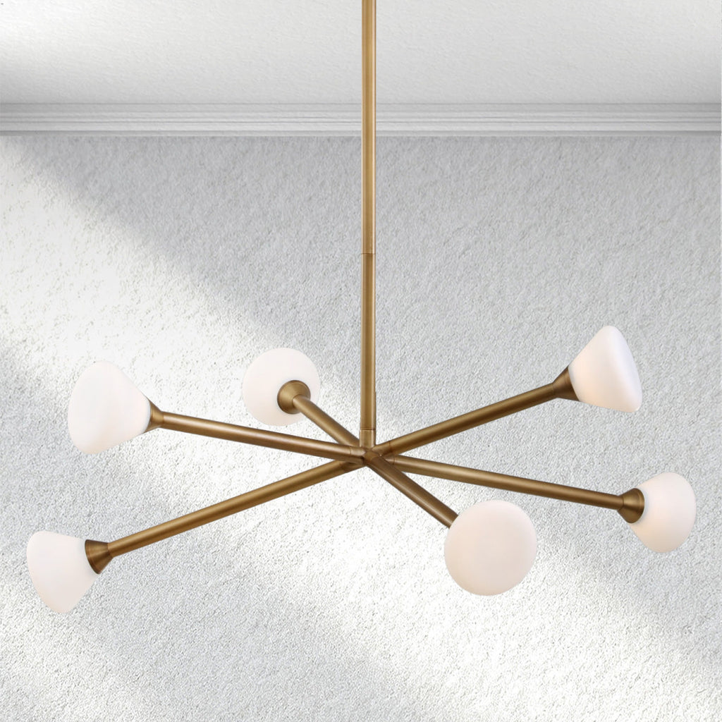 halohomeset Opaline Chandelier