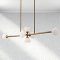 halohomeset Opaline Linear Chandelier