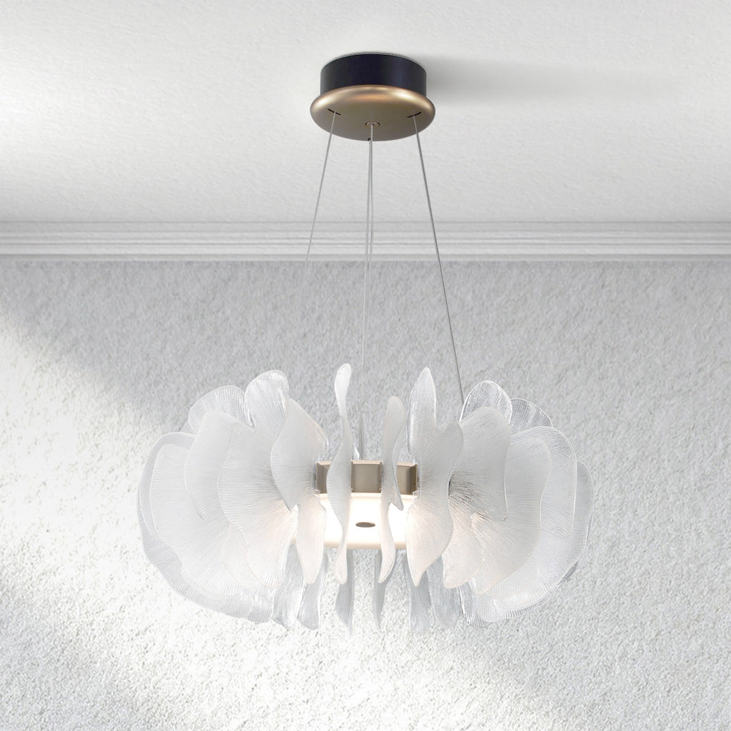 halohomeset Jellyfish Round Chandelier