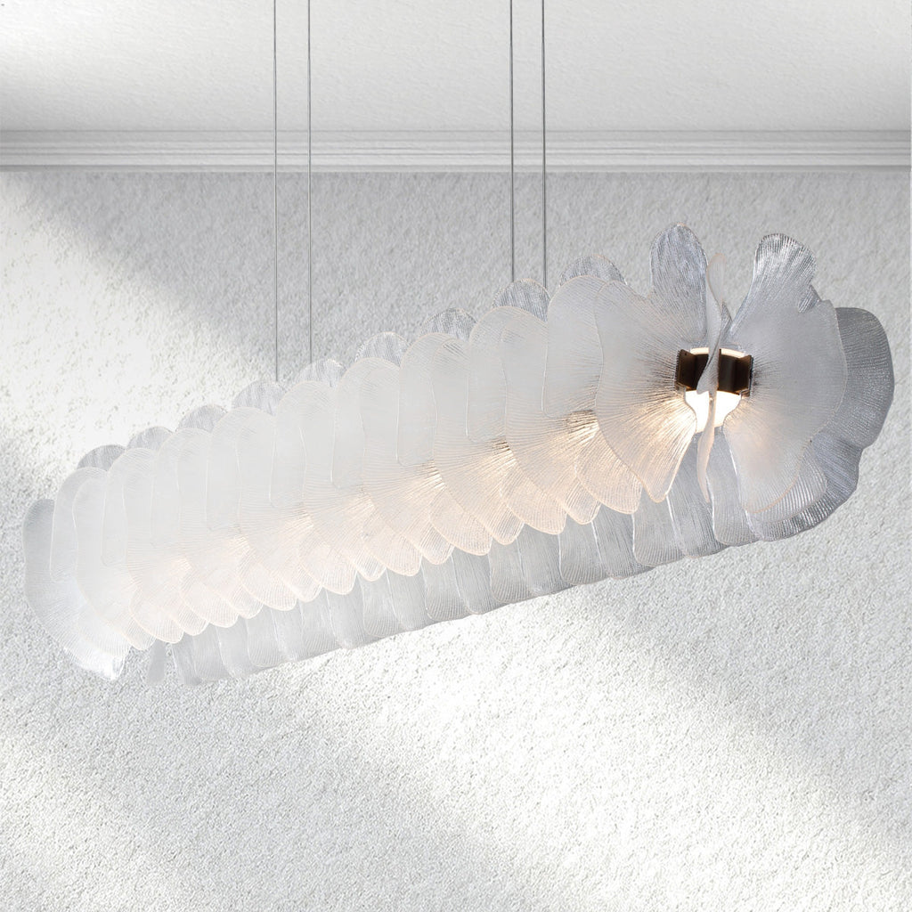 halohomeset Jellyfish Rectangular Chandelier