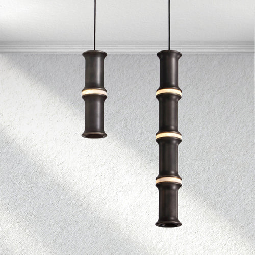 halohomeset Bamboo Chandelier