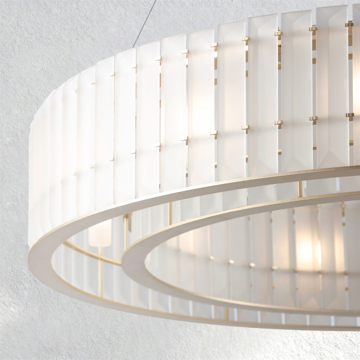 halohomeset Parallel Round Chandelier