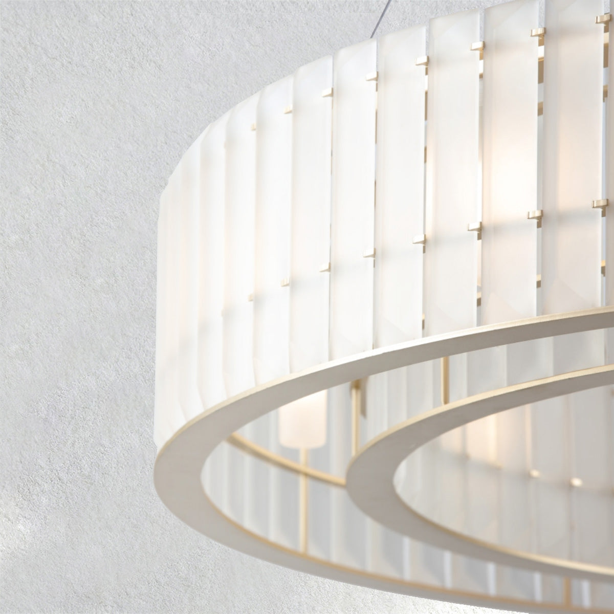 halohomeset Parallel Round Chandelier
